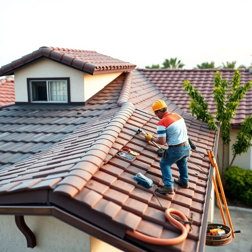 Professional roofers carefully installing architectural shingles on a classic residential home in Boston.